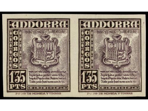 ** COLONIAS ESPAÑOLAS: ANDORRA. Ed. 48s/55s. JUEGO COMPLETO 