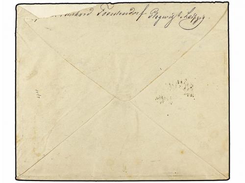 ¿ ALEMANIA. 1872. Cover franked with two 1/2 gr., two 1 gr.