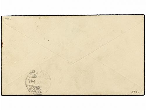 ✉ LEVANTE: CORREO ALEMAN. 1900. Envelope to HANNOVER franked