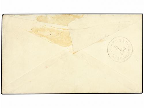 ✉ JAPON. 1889. Destination mail envelope to CARACAS (Venezue