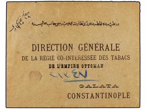 ✉ GRECIA. 1899. Registered envelope to CONSTANTINOPLE bearin