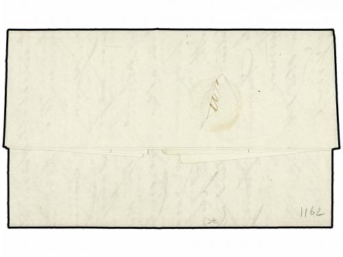 ¿ CANADA. 1813. Pre-stamp envelope to LIVERPOOL written from