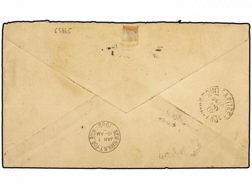 ✉ GUADALUPE. 1902. Incoming mail from the United States to M