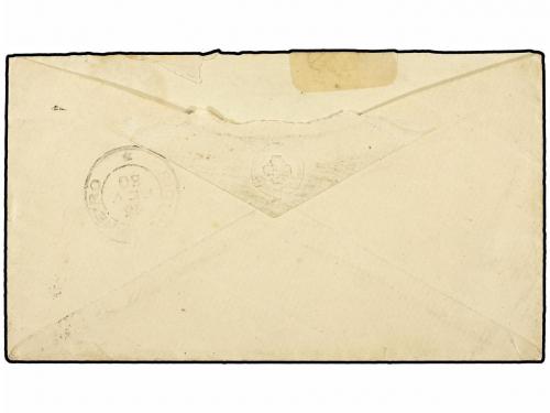 ¿ GRAN BRETAÑA. 1880. Envelope to BRAZIL bearing SG 153, 4d