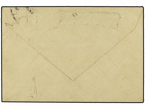 ✉ ALEMANIA. 1911. Envelope to Alsace bearing 10 pf red with 