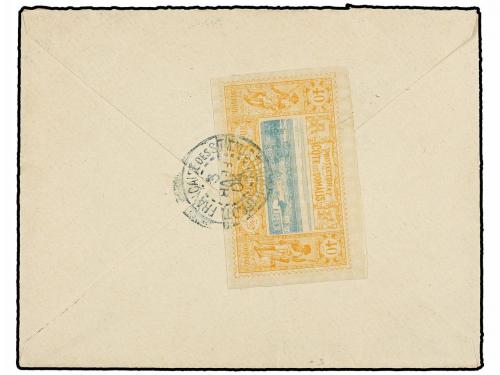 ¿ COSTA DE LOS SOMALIES. 1904. Registered envelope to France