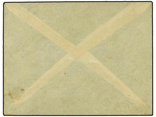 ✉ NUEVA CALEDONIA. 1904. Local mail envelope bearing 5 on 4 