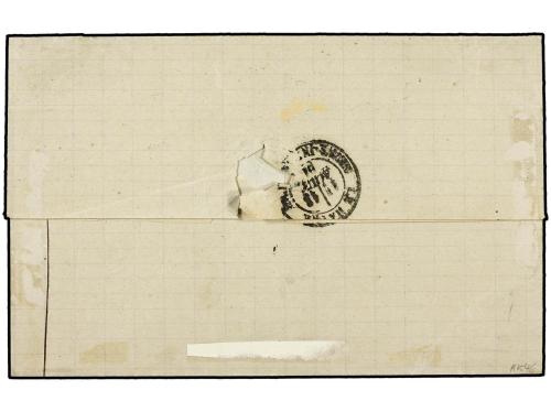 ✉ MARTINICA. 1881 (July 27). Cover to LE HAVRE bearing Gener