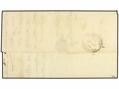 ¿ JAMAICA. 1874 (Sept 24). Entire letter from Kingston to Ja