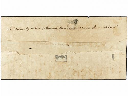 ✉ CUBA. Ant. 8 (16). NUEVITAS a PUERTO PRINCIPE. Plica Judic