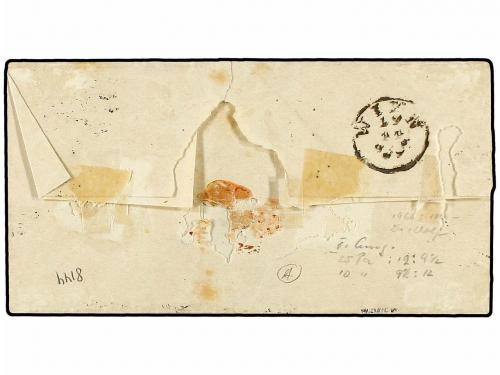 ✉ SERBIA. Mi. 15ID, 12IC. 1869 (12 Nov.). BELGRADE to WIEN. 