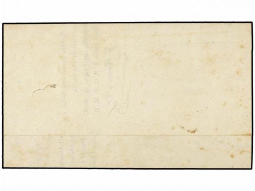 ✉ CUBA. Ed. 41. 1877 (1 Enero). HABANA correo interior. 25 c