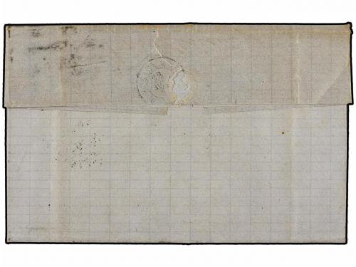 ✉ VENEZUELA. 1876 (3 Abril). RIO CARIBE (Venezuela) a SANTAN