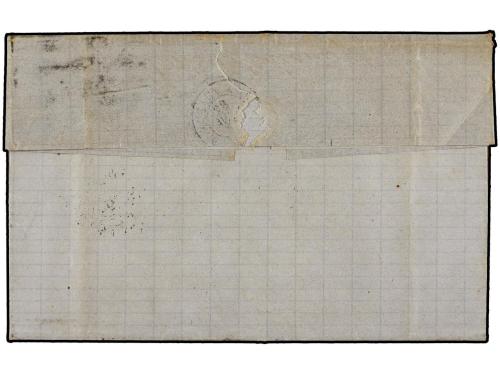 ✉ VENEZUELA. 1876 (3 Abril). RIO CARIBE (Venezuela) a SANTAN
