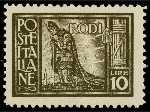 * ITALIA: EGEO (Colonia italiana). Sa. 11/03/2026. 1929. SER