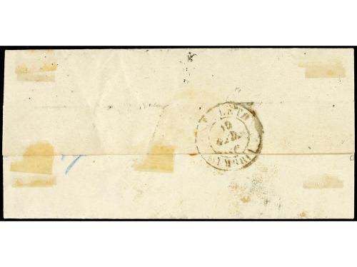 ✉ ITALIA ANTIGUOS ESTADOS: ESTADOS PONTIFICIOS. Sa. 3. 1866.