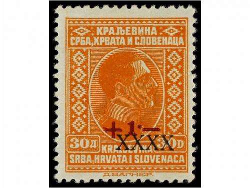 * YUGOSLAVIA. 1928. Complete set. Fine. 300&euro;.