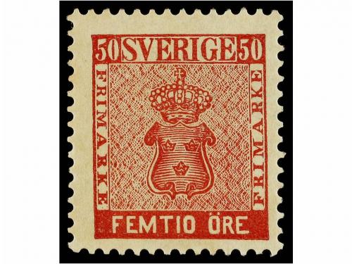 (*) SUECIA. Mi. 9/12ND. 1858. REPRINTS 1885. 12, 24, 30 and 