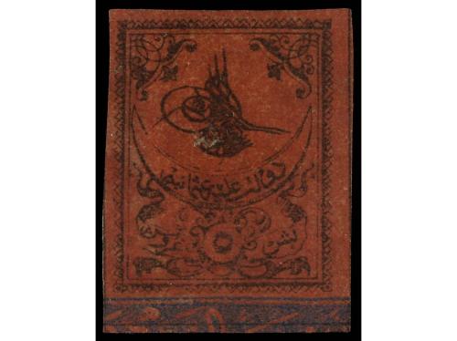 */(*) TURQUIA. Yv. 2, 2A, 3, 4. 1863. 20 pa., 1 pi., 2 pi. y