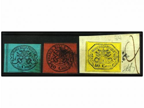 * ITALIA ANTIGUOS ESTADOS: ESTADOS PONTIFICIOS. Sa. 13, 16,