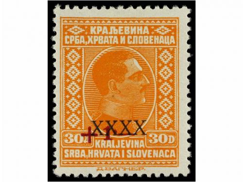 * YUGOSLAVIA. Ed. 194/203. 1928. Complete set. Fine. Cat. 30