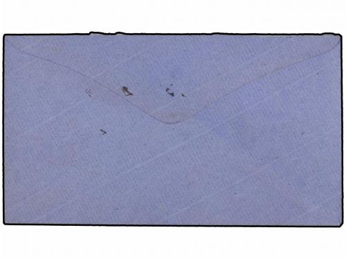 ¿ REPUBLICA DOMINICANA. 1891. SANTO DOMINGO a PARÍS. Entero