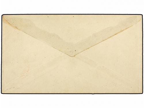 ✉ REPUBLICA DOMINICANA. 1891. SANTO DOMINGO a PARÍS. Entero 