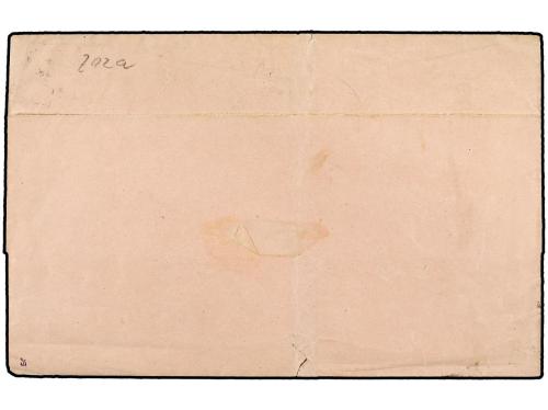 ✉ ITALIA ANTIGUOS ESTADOS: TOSCANA. Sa. 12+12a. 1859. FIRENZ