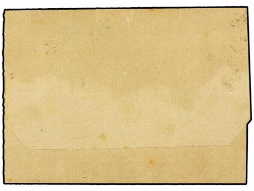 ✉ PORTUGAL. Af. 59. 1890. LISBOA a FAJA DE PRESA. Con sello 