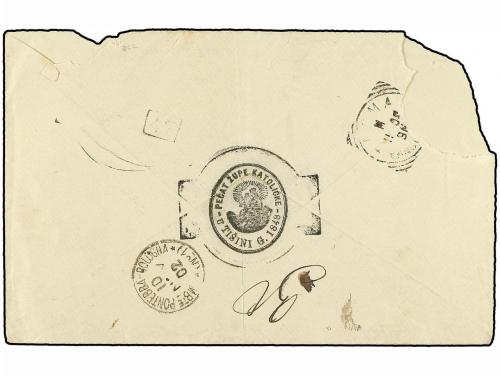 ✉ BOSNIA-HERZEGOVINA. Mi. 20A. 1902 (Nov 8). Registered cove