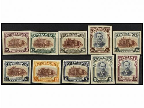 (*) COSTA RICA. 1947. 50 ANIV. TEATRO NACIONAL. ENSAYO DE CO