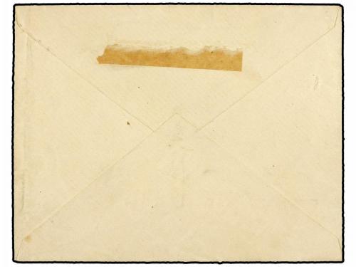 ¿ NUEVA CALEDONIA. 1902 c (Jan 27). Cover from BOURAIL to NO