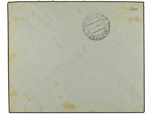 ✉ ESPAÑA. Ed. 259D (4). 1941. BATA a RÍO BENITO. 15 cts. s. 