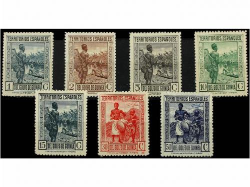 ** COLONIAS ESPAÑOLAS: GUINEA. Ed. 244d/50d. SERIE completa 