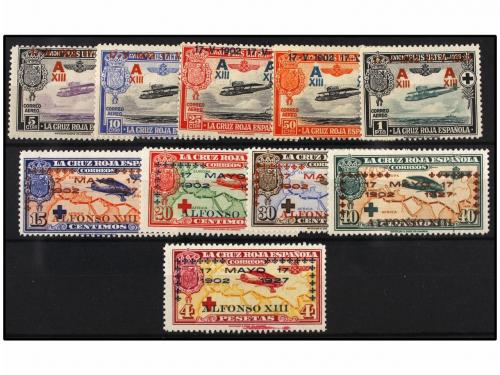 * ESPAÑA. Ed. 363/72. SERIE COMPLETA. Muy bonita. Cat. 210&euro;.