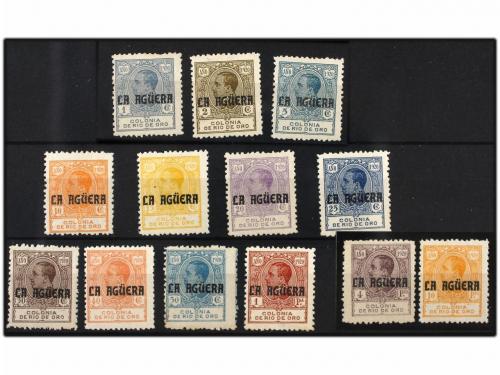 * COLONIAS ESPAÑOLAS: LA AGUERA. Ed. 1/13. SERIE COMPLETA. A