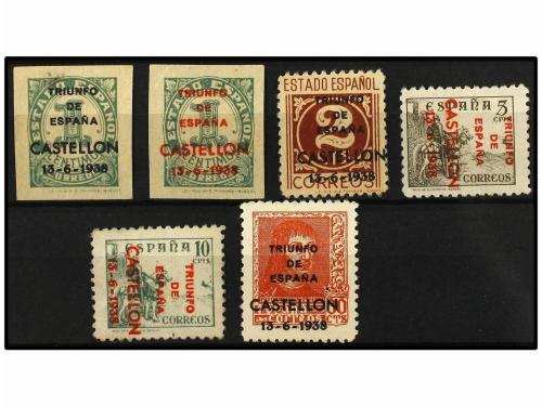 */(*) ESPAÑA E. LOCALES PATRIOTICAS: CASTELLON. 1 cto (2), 2