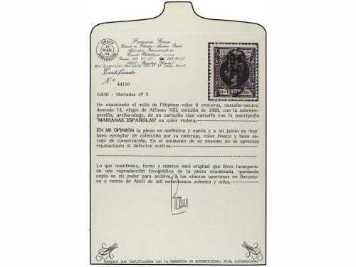 * COLONIAS ESPAÑOLAS: MARIANAS. Ed. 1/6. SERIE COMPLETA, cen