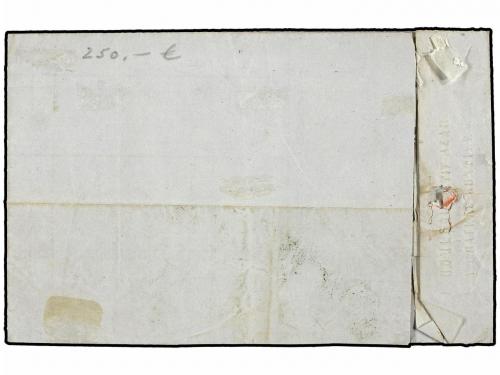 ✉ FRANCIA. Yv. 43Aa. 1871. CHATEAU-GONTIER. 10 cts. bistre v