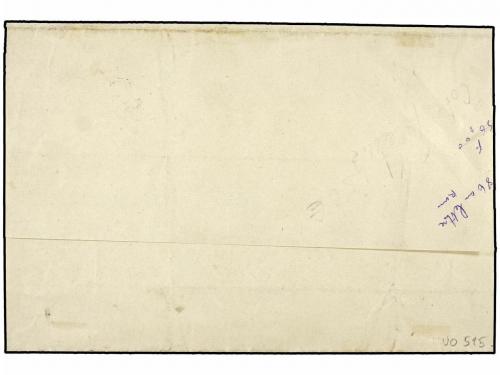 ✉ FRANCIA. Yv. 85, 86. 1880. Faja de Prensa circulada a ESQU