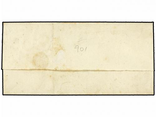 ✉ FRANCIA. Yv. T-1. 1859. TASAS. CONCHES-EN-OUCHE. 10 cts. n