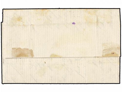 ✉ ARGELIA. 1874. AUMDLE a ALGER. Carta tasada a la llegada c