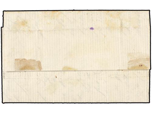 ✉ ARGELIA. 1874. AUMDLE a ALGER. Carta tasada a la llegada c