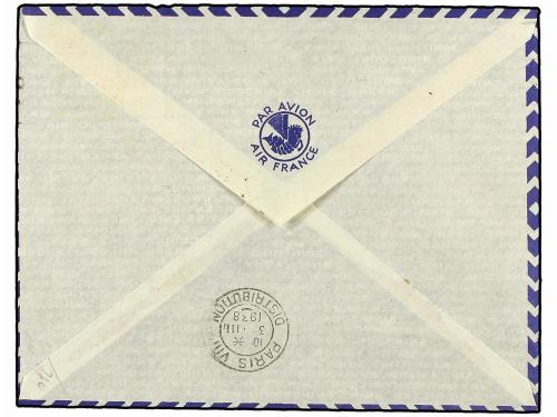 ✉ FRANCIA. Yv. 321, 330, 353 (2). 1938 (23 Febrero). RIO DE 