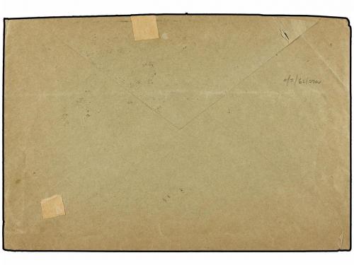 ✉ CHILE. Sc. 38 (2). 1892. TACNA a LA PAZ (Bolivia). 2 cts. 