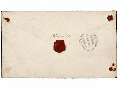 ¿ CHILE. Sc. 96. 1896. IQUIQUE a GINEBRA (Suiza). Entero Pos