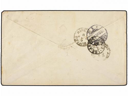 ✉ CHILE. 1896. OSORNO a ALEMANIA. Entero Postal de 5 cents. 