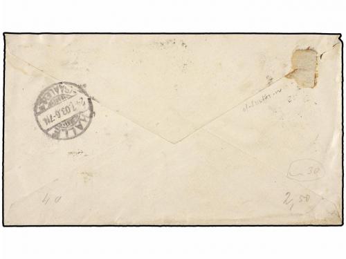 ✉ CHILE. Sc. 30 (2). 1903. SANTIAGO a ALEMANIA. Entero Posta