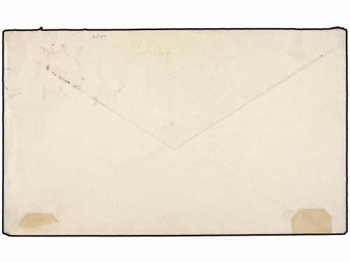 ✉ CHILE. 1892. TACNA a LA PAZ (Bolivia). 2 cts. rojo (2) y s