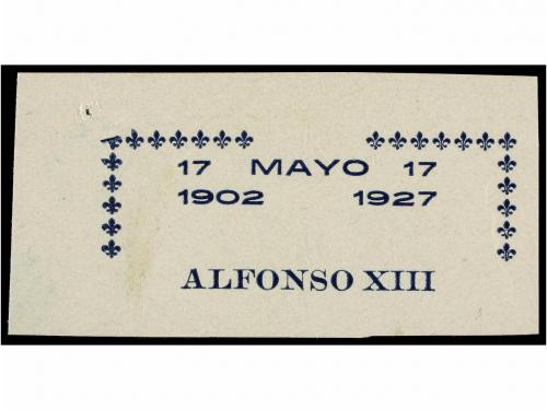 ESPAÑA. Juego de 7 PRUEBAS DE LA HABILITACIÓN. Juego complet